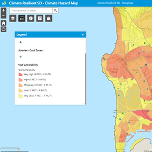 Climate Hazard Map