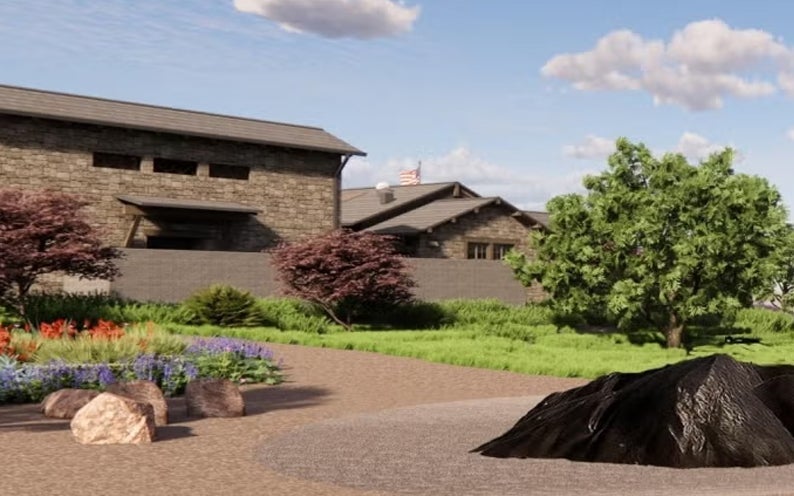 Conceptual rendering of Fire Station 48