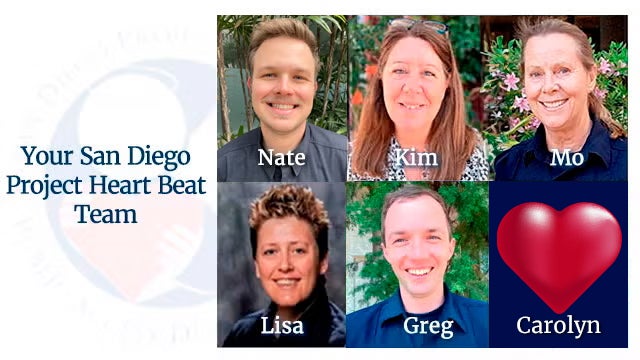San Diego Project Heartbeat Team