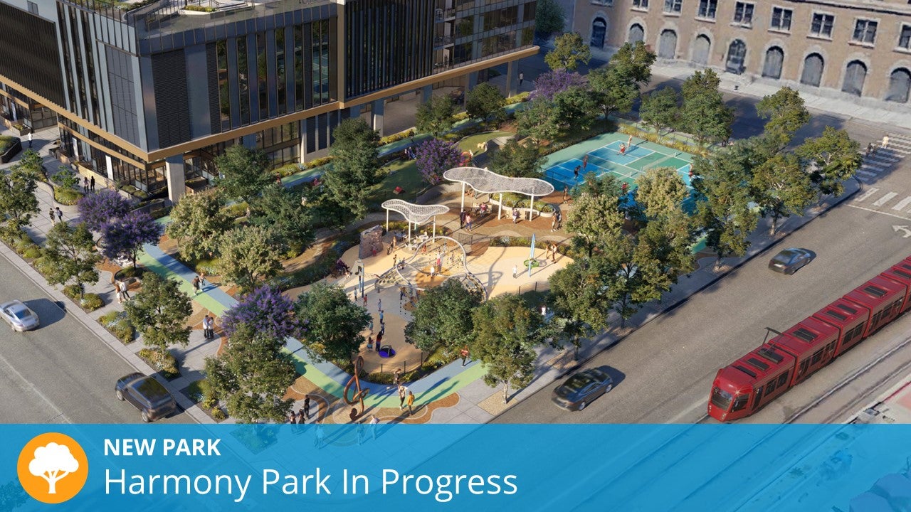 rendering of harmony park