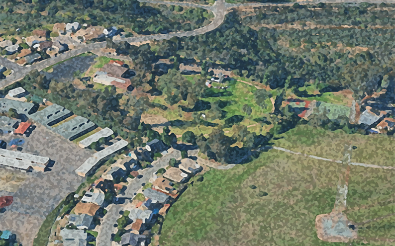 Aerial View of Emerald Hills Park