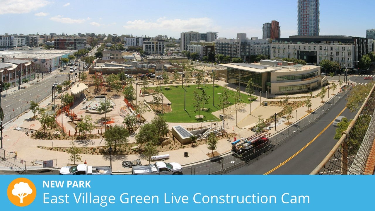 East Village Green Construction