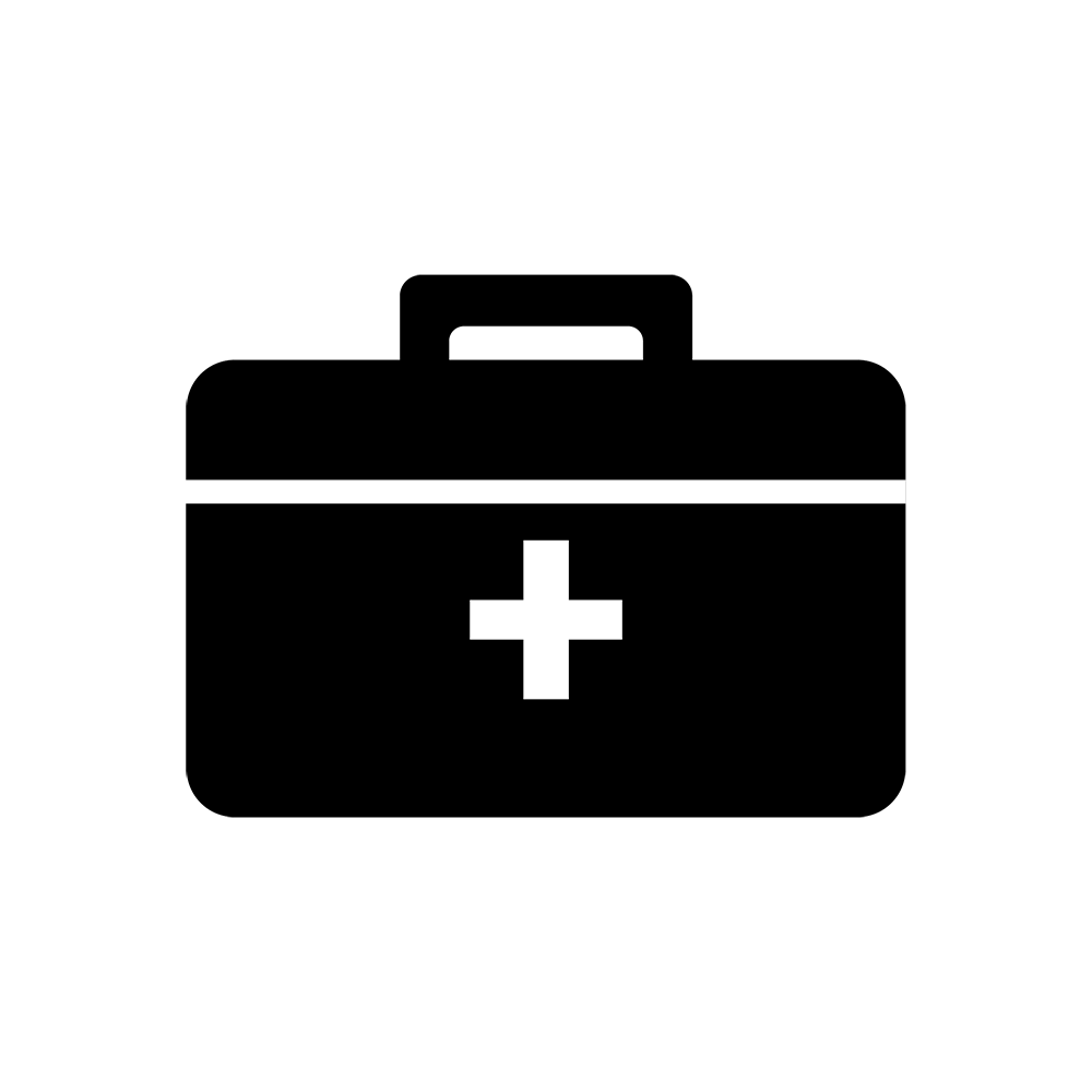 Medical case icon