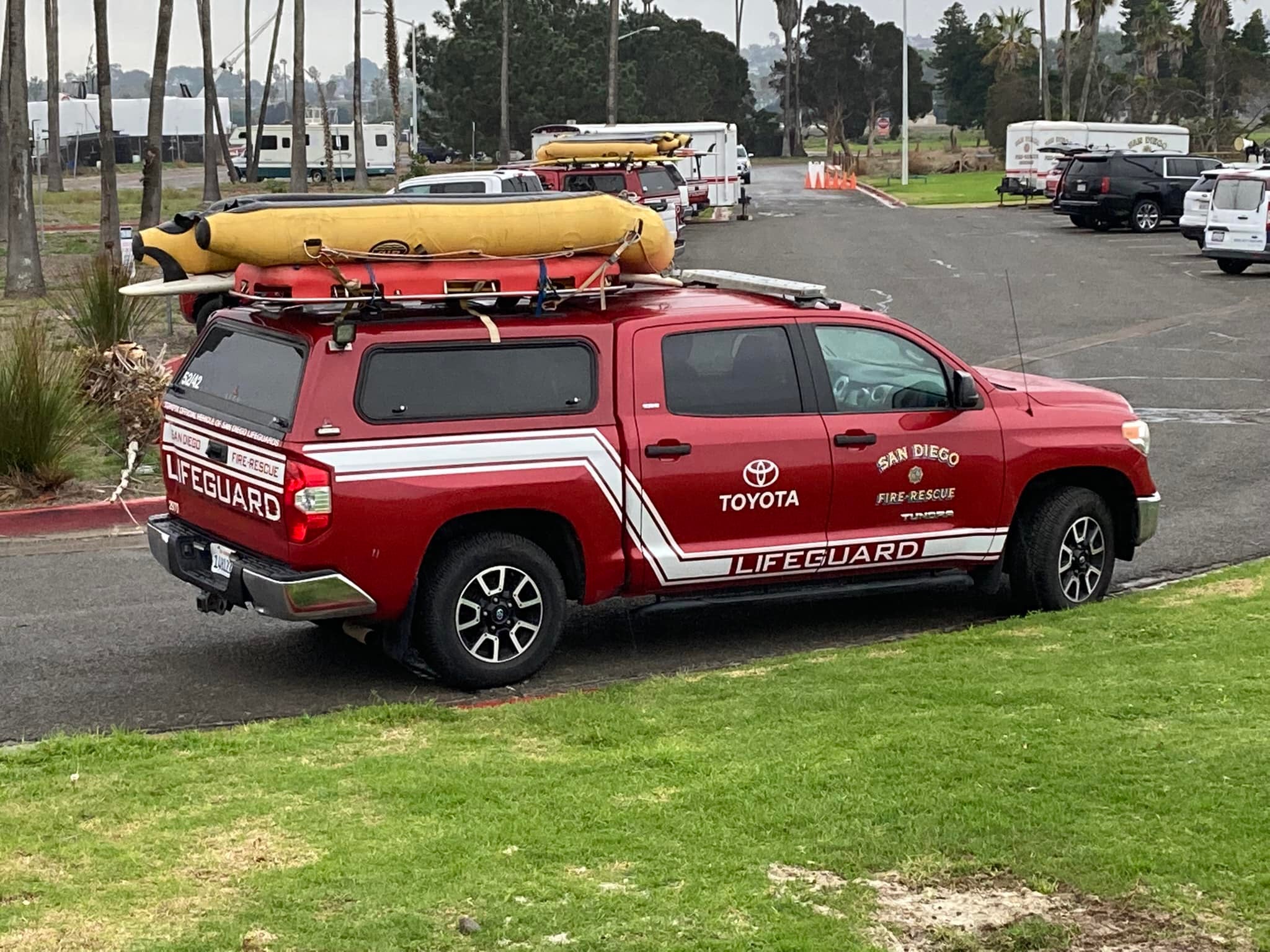 Lifeguard truck