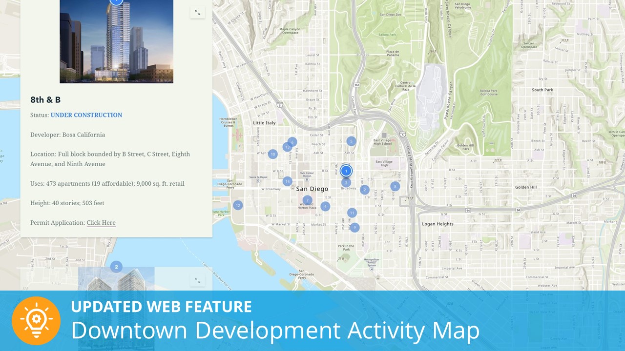 Downtown Activity Map