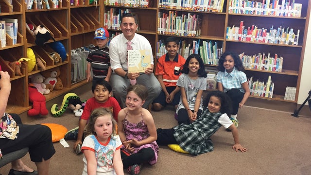 Councilmember Chris Cate at the Balboa Library