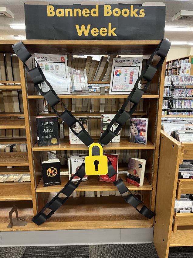 Balboa Banned Books Week Display