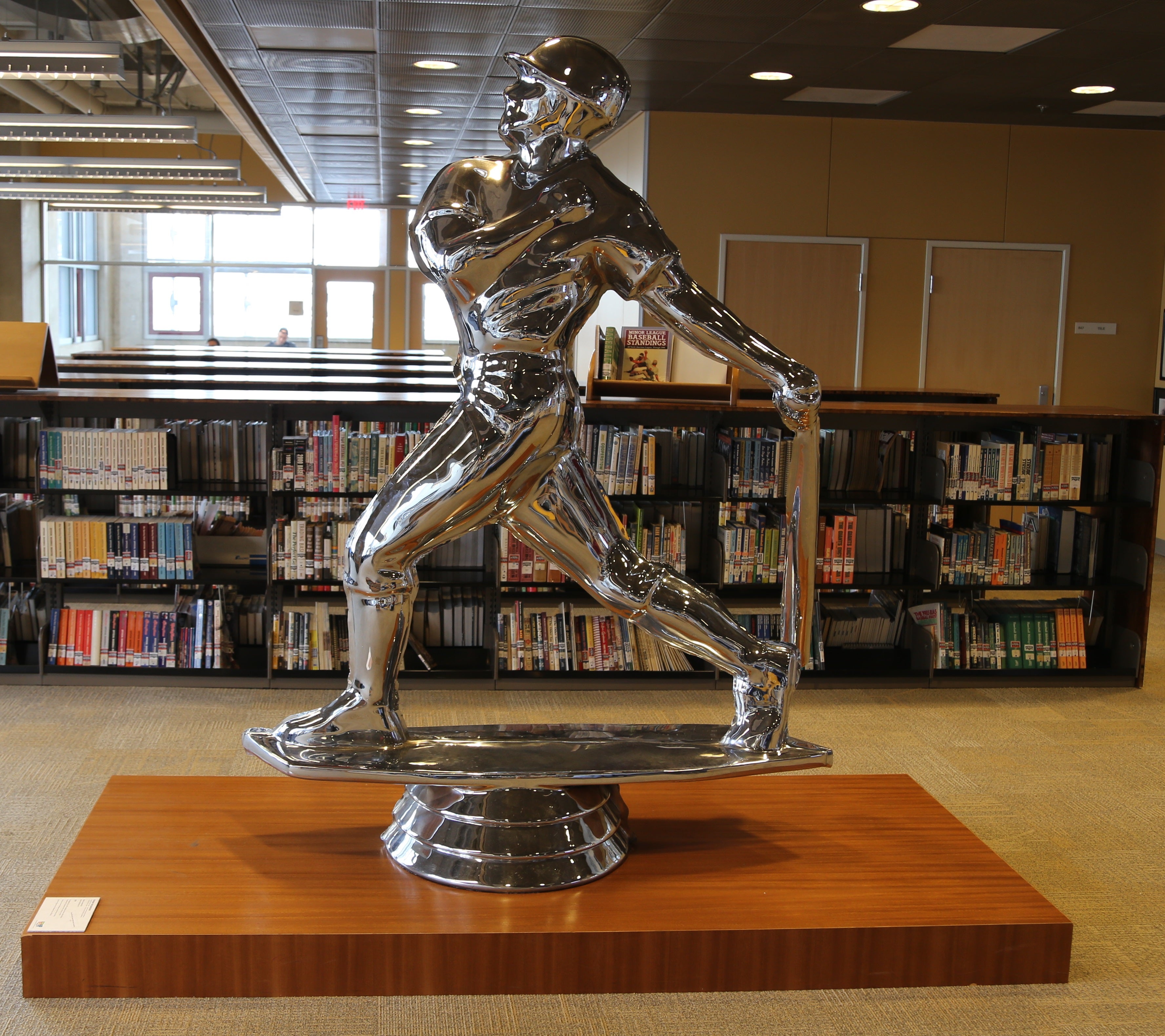 Photo of Male Baseball #1 sculpture by Yoram Wolberger