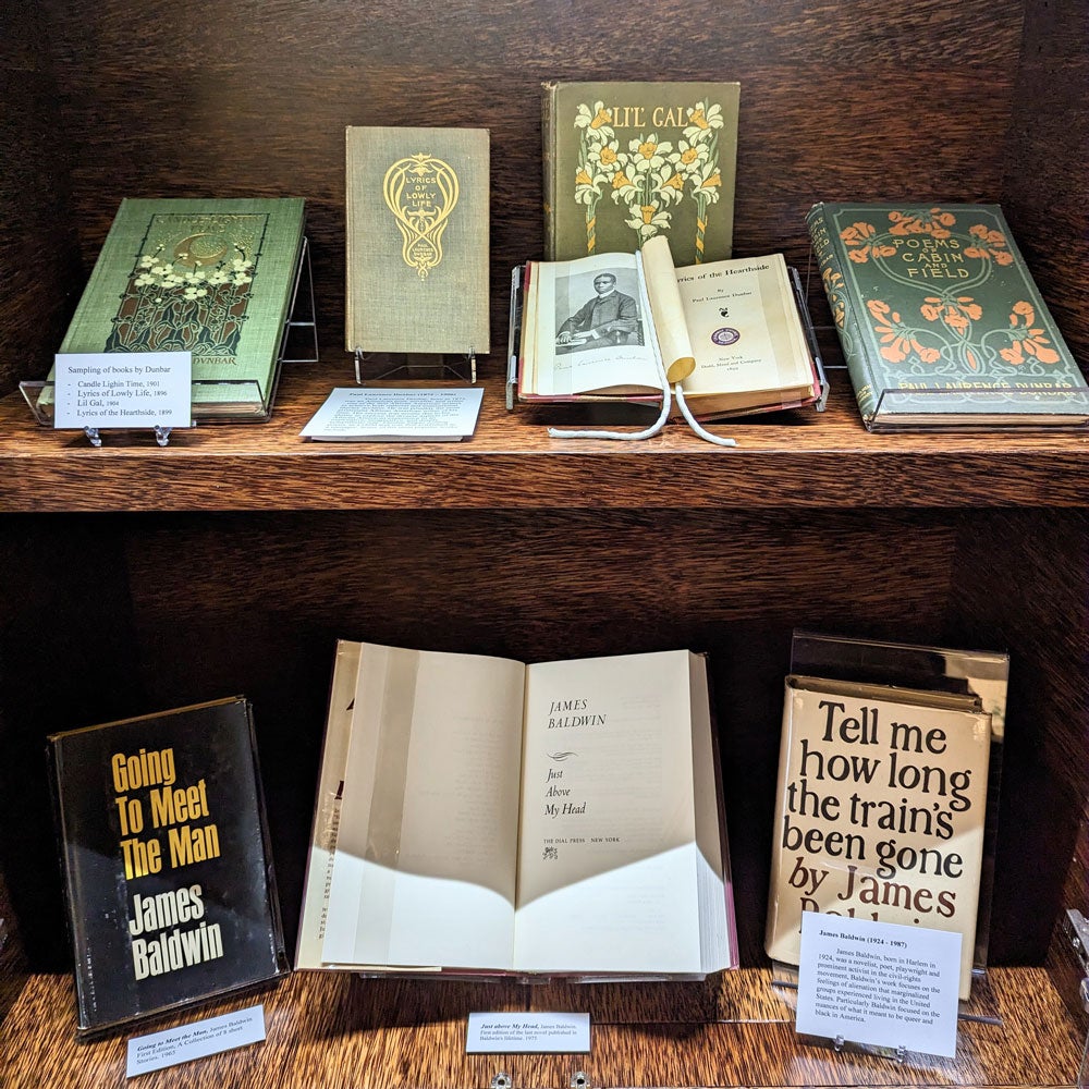 Black Writers & Poets in Rare Book Room