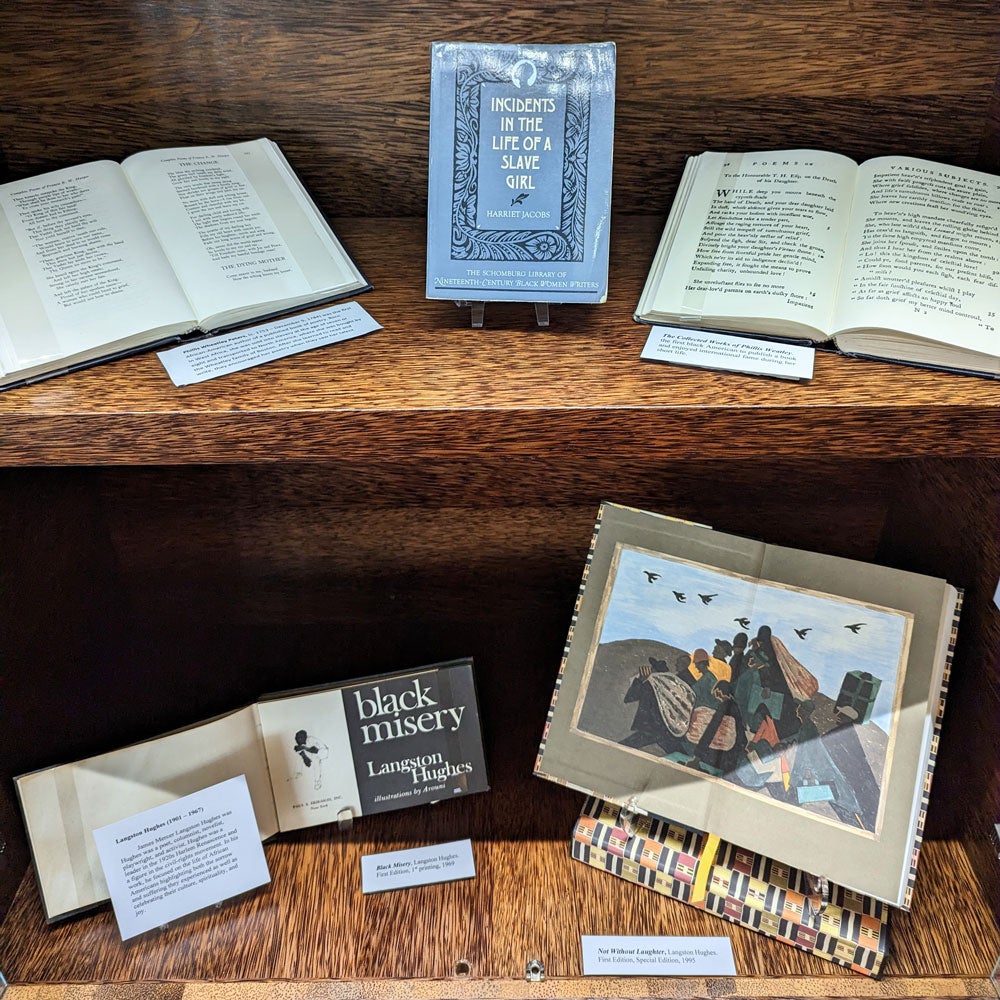 Black Writers & Poets in Rare Book Room