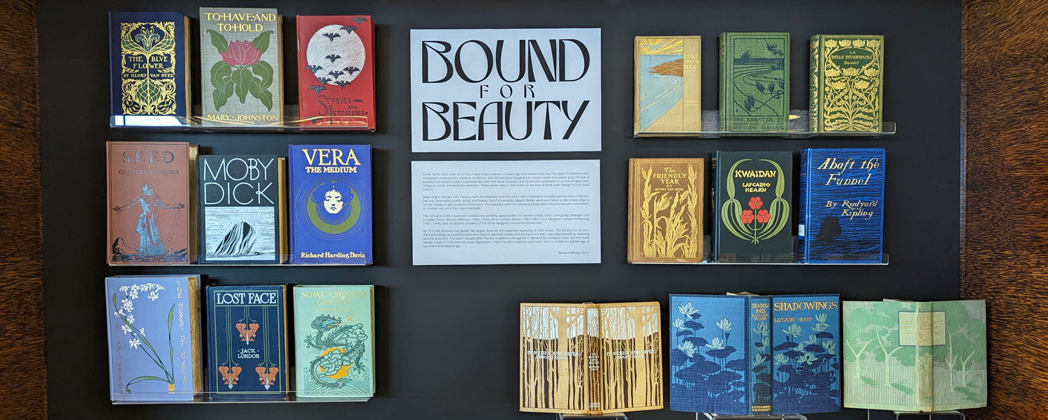 Bound for Beauty Special Collections Exhibit