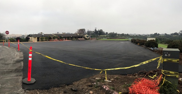 photo of Balboa Park Golf Course Parking Lot Renovation