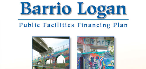 Cover of Barrio Logan Facilities Financing Plan document