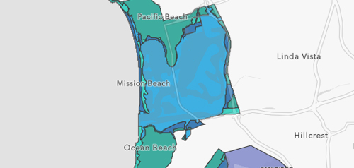 Coastal Overlay Zone Map