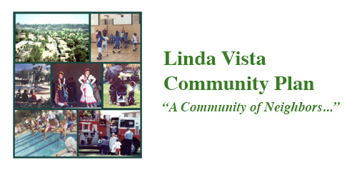 Cover of Linda Vista Community Plan document
