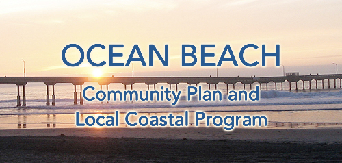 Cover of Ocean Beach Community Plan document