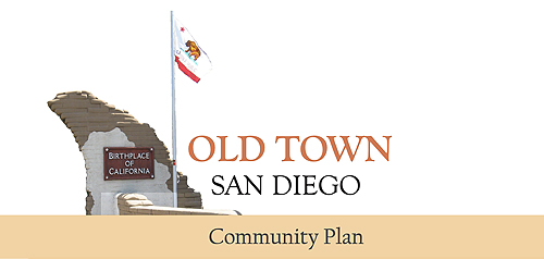Cover of Old Town San Diego Community Plan document