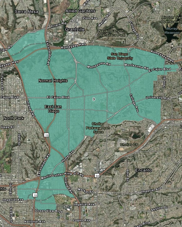Council District 9 Map