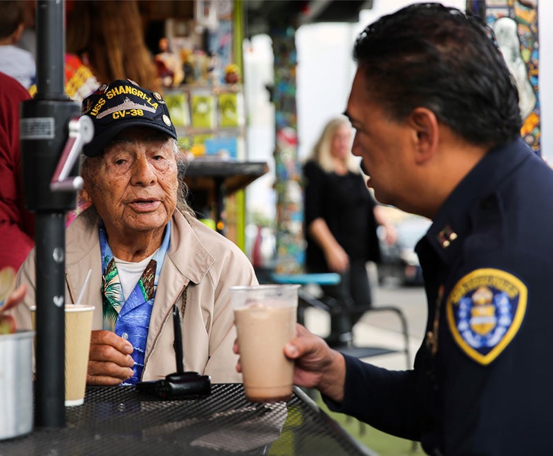 Coffee with a Cop