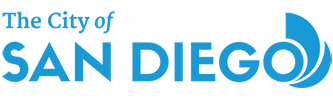 City of San Diego Primary Logo in Blue Color