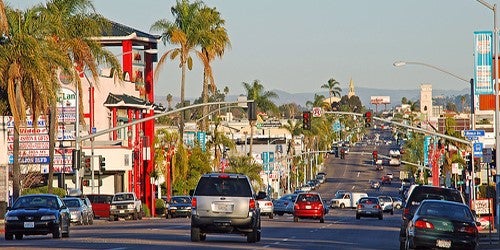 El Cajon Boulevard Picture of El Cajon Boulevard