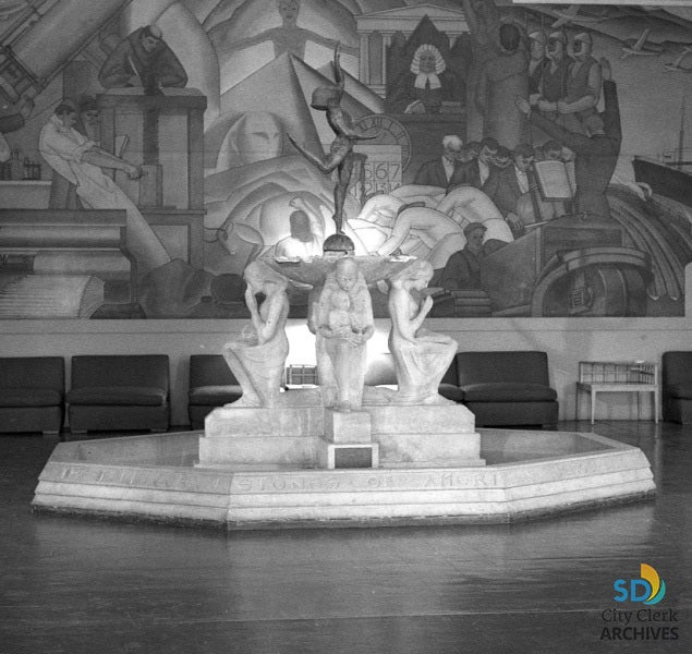 Fountain - Four Cornerstones of American Democracy | City of San Diego ...