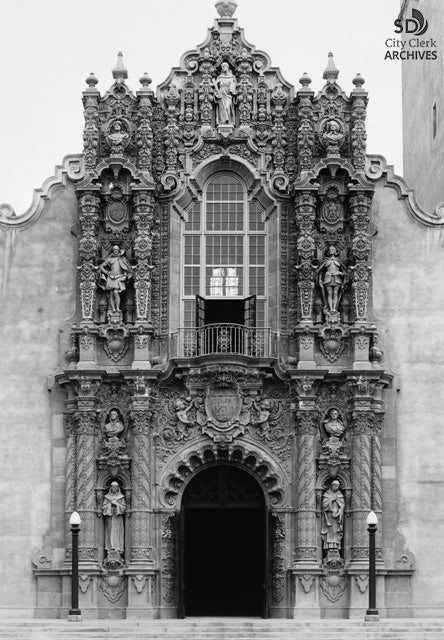 Entrance to California Building