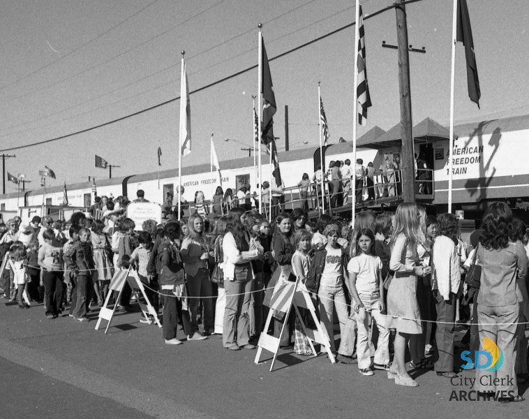 1975 1976 American Freedom Train City Of San Diego Official Website