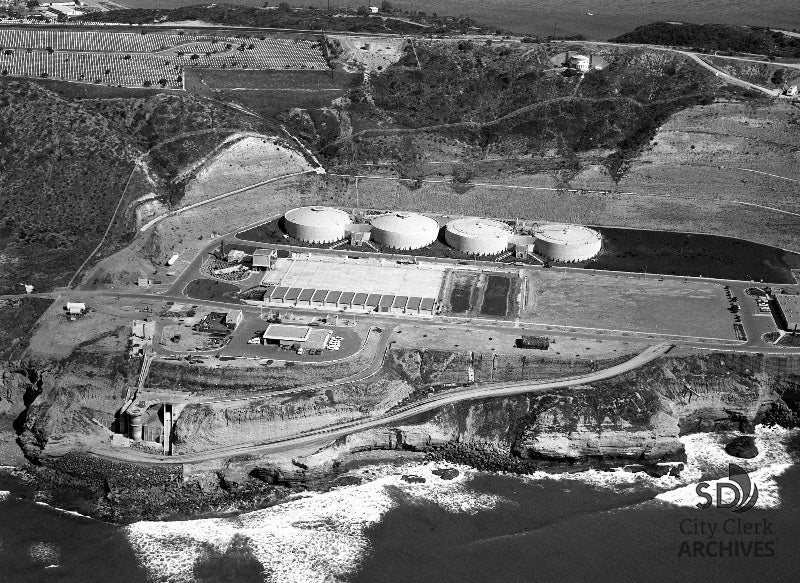 1967 Aerial View of Point Loma Wastewater Treatment Plant 1967 Aerial View of Point Loma Wastewater Treatment Plant
