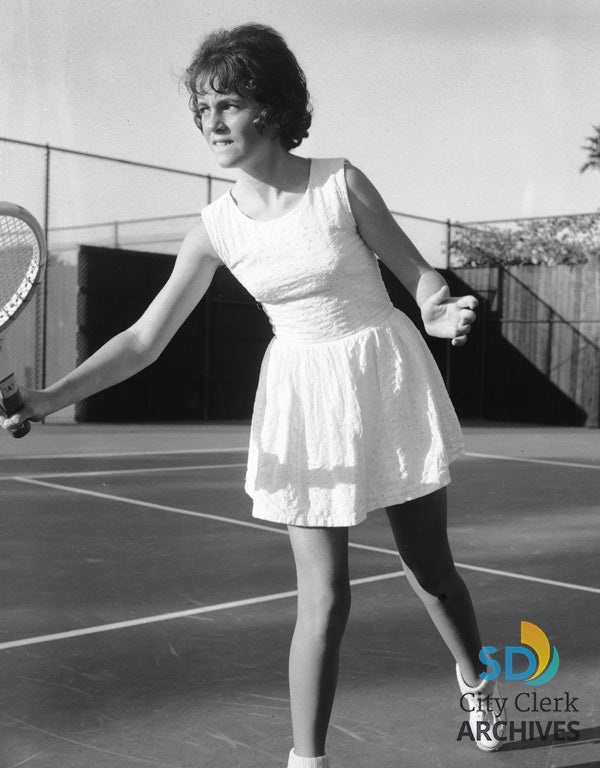 Patti Hogan, 1963 Junior Tennis City of San Diego Official Website