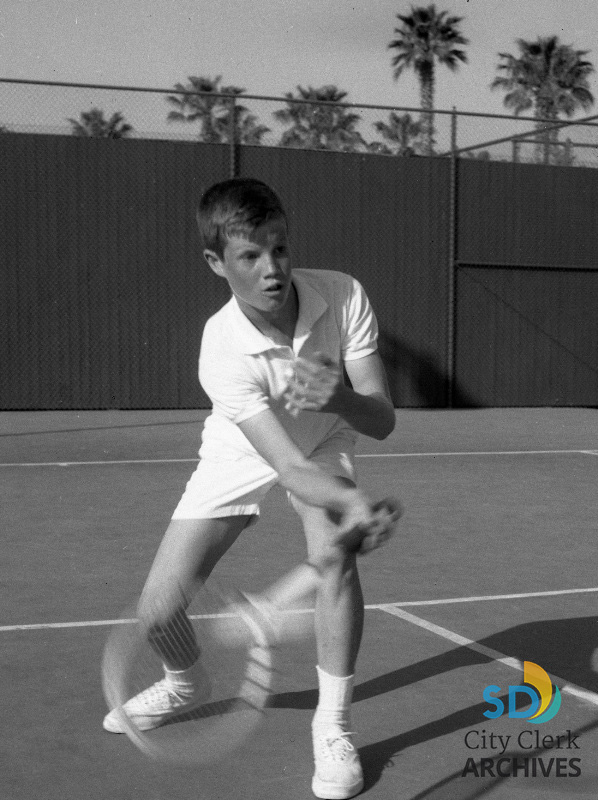 James Stanford (Chico) Hagey, 1966 Junior Tennis