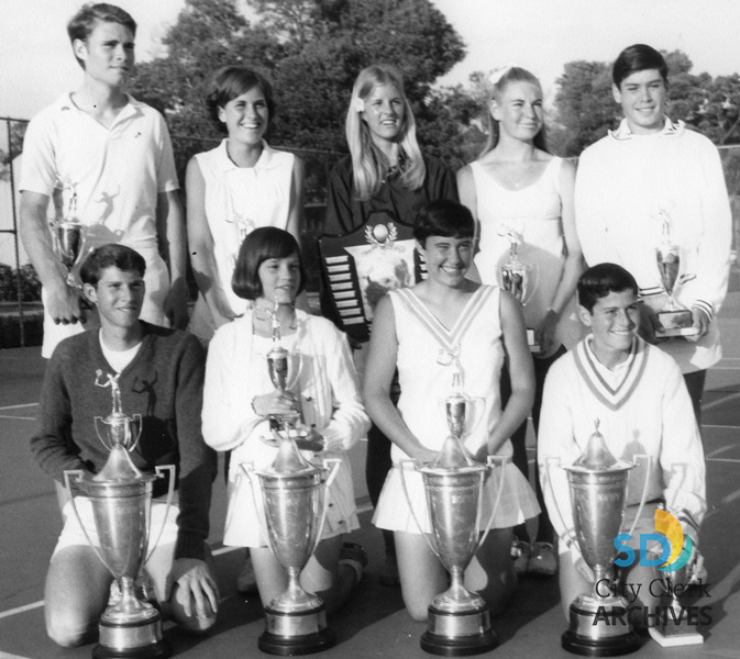 1969 Ink Tennis Trophy Winners