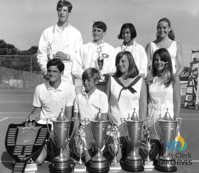1970 Ink Tennis Trophy Winners