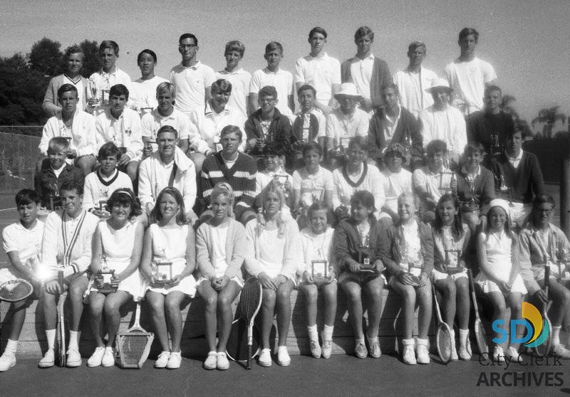 1967 Tetley Junior Tennis Team