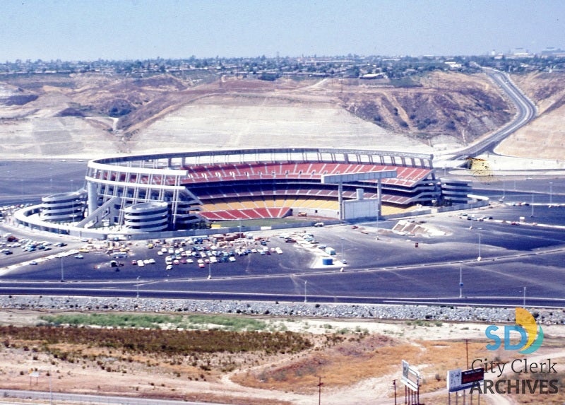 San Diego Stadium Under Construction in 1967 | City of San Diego Official  Website