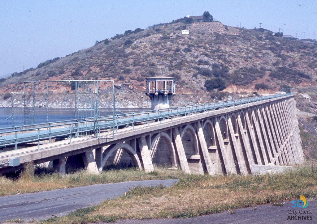 Dam at Lake Murray Reservoir City of San Diego Official Website