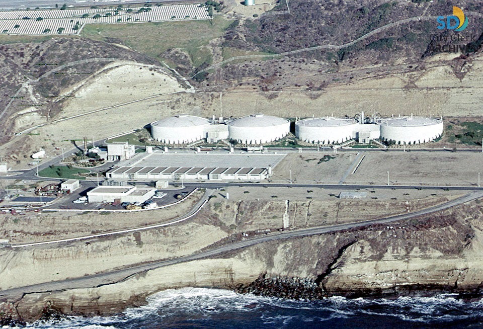 Point Loma Wastewater Treatment Plant in 1963 City of Point Loma Wastewater Treatment Plant in 1963 City of