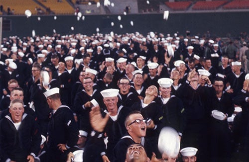 1968 Bob Hope USO Show in San Diego Stadium