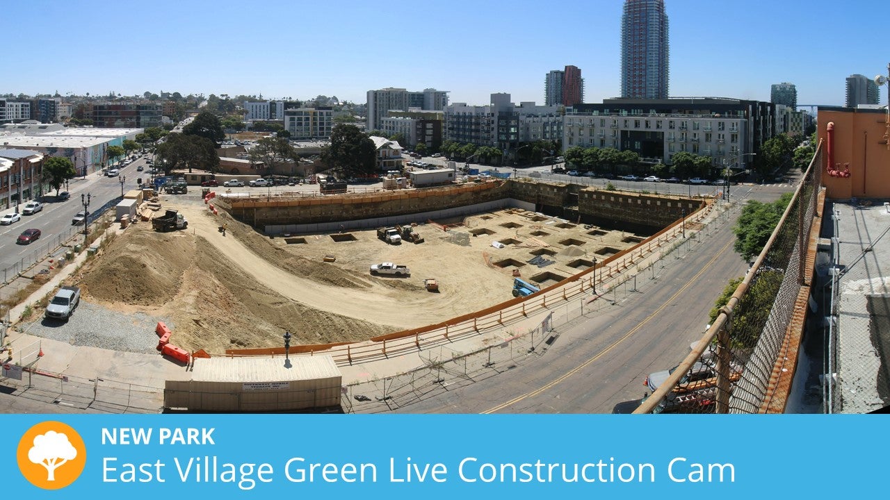 East Village Green Construction
