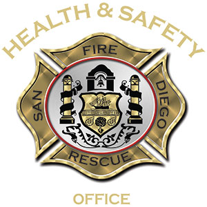San Diego Fire-Rescue Health and Safety logo
