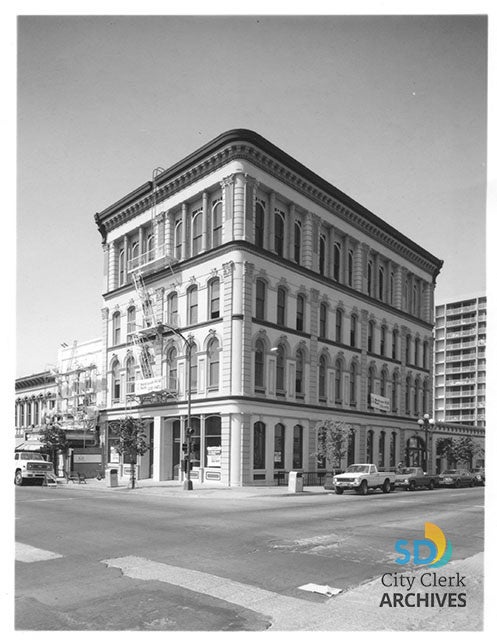 1980 Photo of Old City Hall Building at 664 Fifth at G 