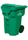 Photo of Green Organic Waste Bin