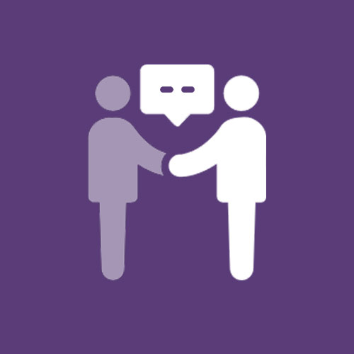 Icon for request a meeting