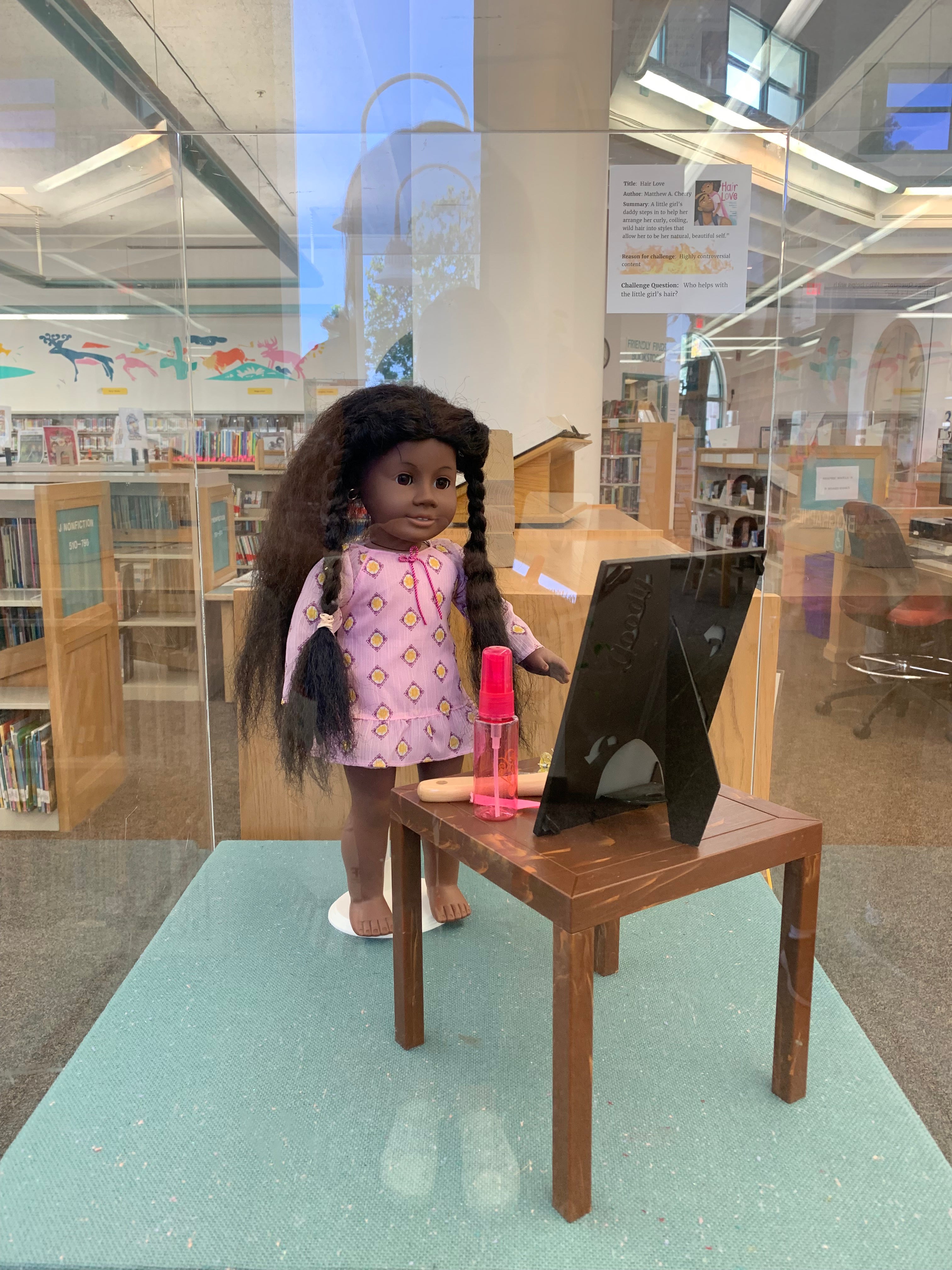 Carmel Valley Banned Books Week Display