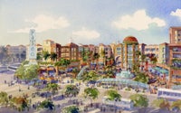 Illustration of the Boulevard Marketplace Pilot Village Program