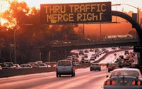 Photo of Dynamic Message Signs in Mission Valley