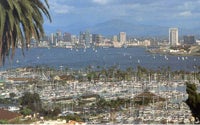 Photo of the City of San Diego from Point Loma