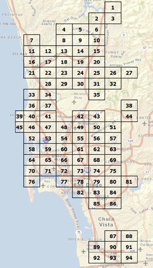 Adequate Sites Inventory Grid Map