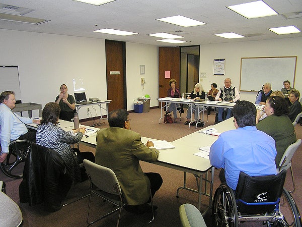 Photo of Committee on Disability Meeting