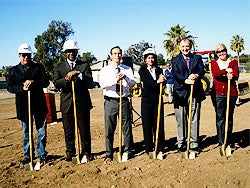 Photo of the 43rd Street Groundbreaking